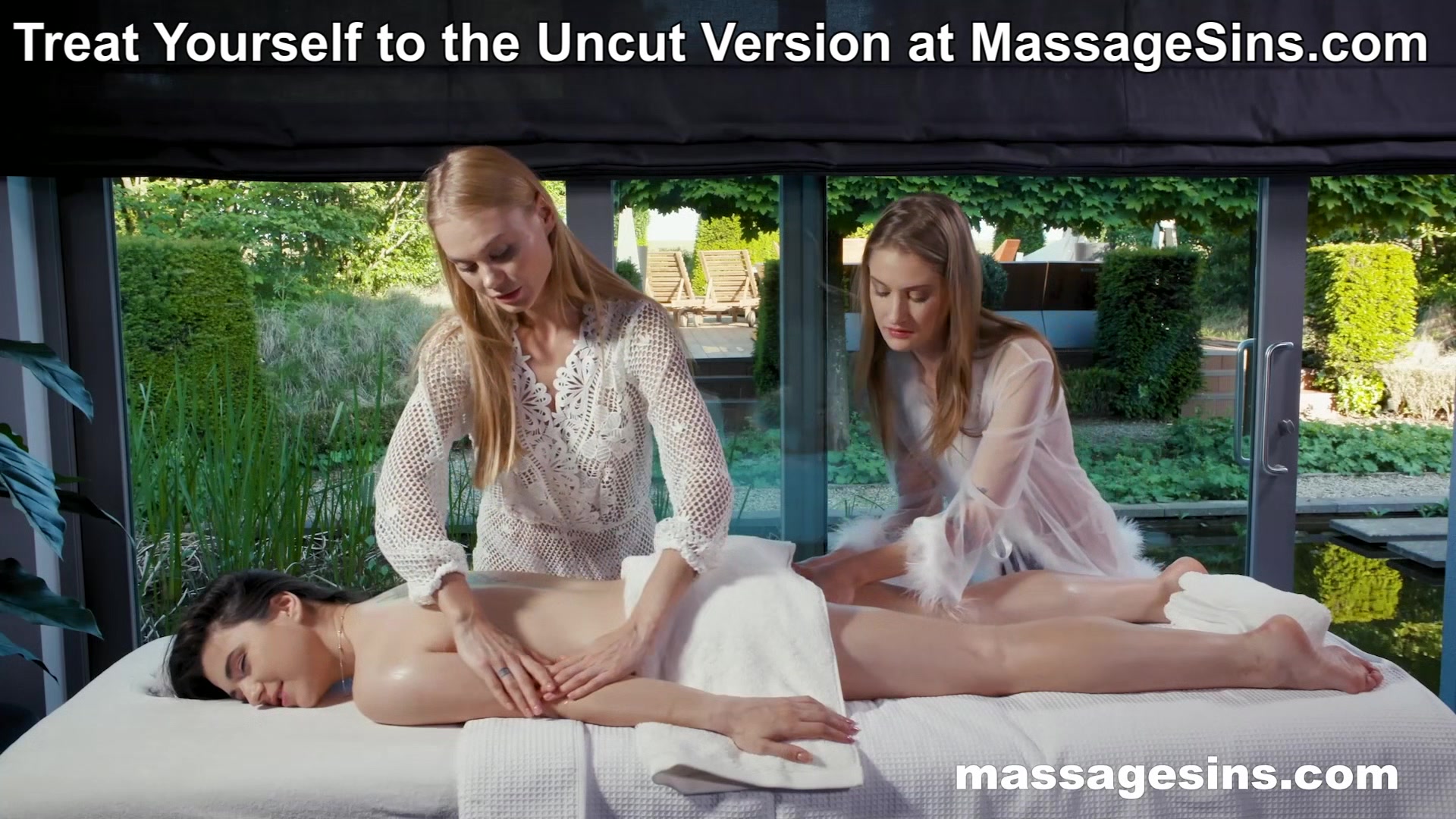 Deep Tissue Massage! Nancy A, Hailey Sanders, Tiffany Tatum for MassageSins