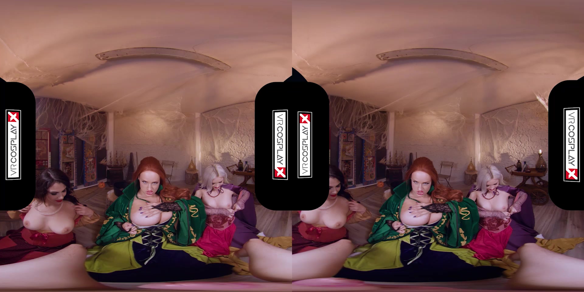 Angel Wicky & Valentina Nappi & Zazie Skymm in Hocus Pocus A XXX Parody - VRCosplayX