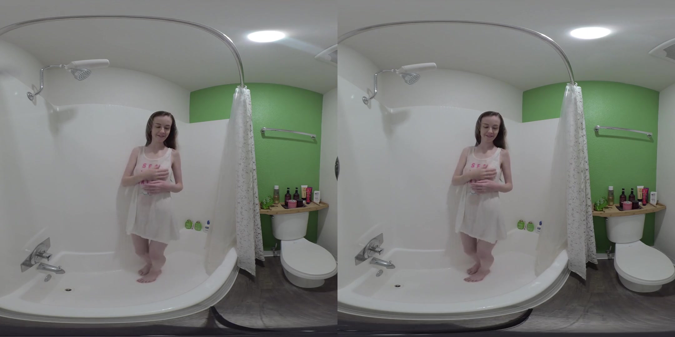 Wet-t Shower - Petite teen 18+ Shower Naked - SexLikeReal