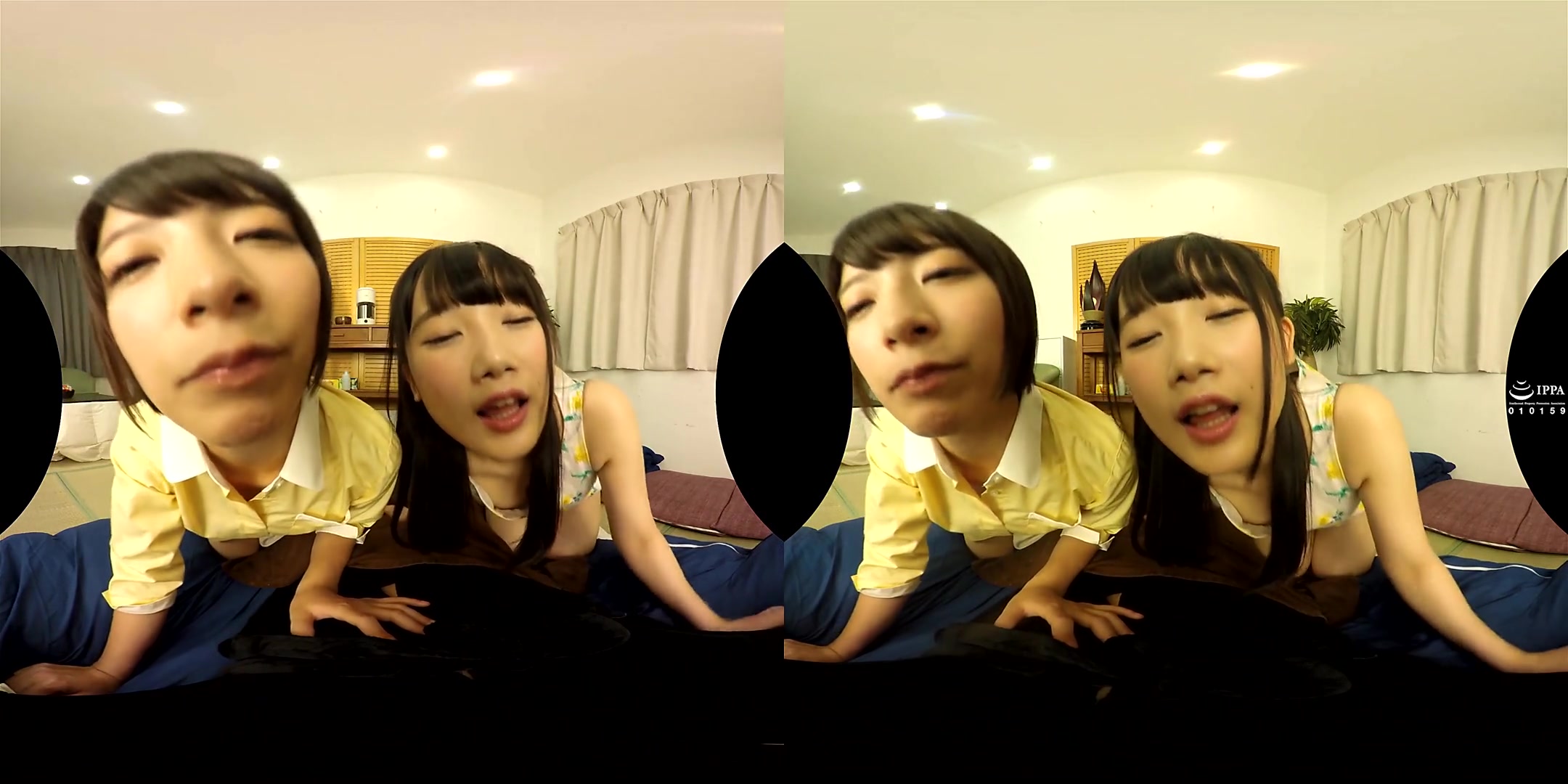 Aya Miyazaki & Miku Abeno in Aya Miyazaki & Miku Abeno A World Where Innocent Girls Will Do Anything For You 1 - CasanovA