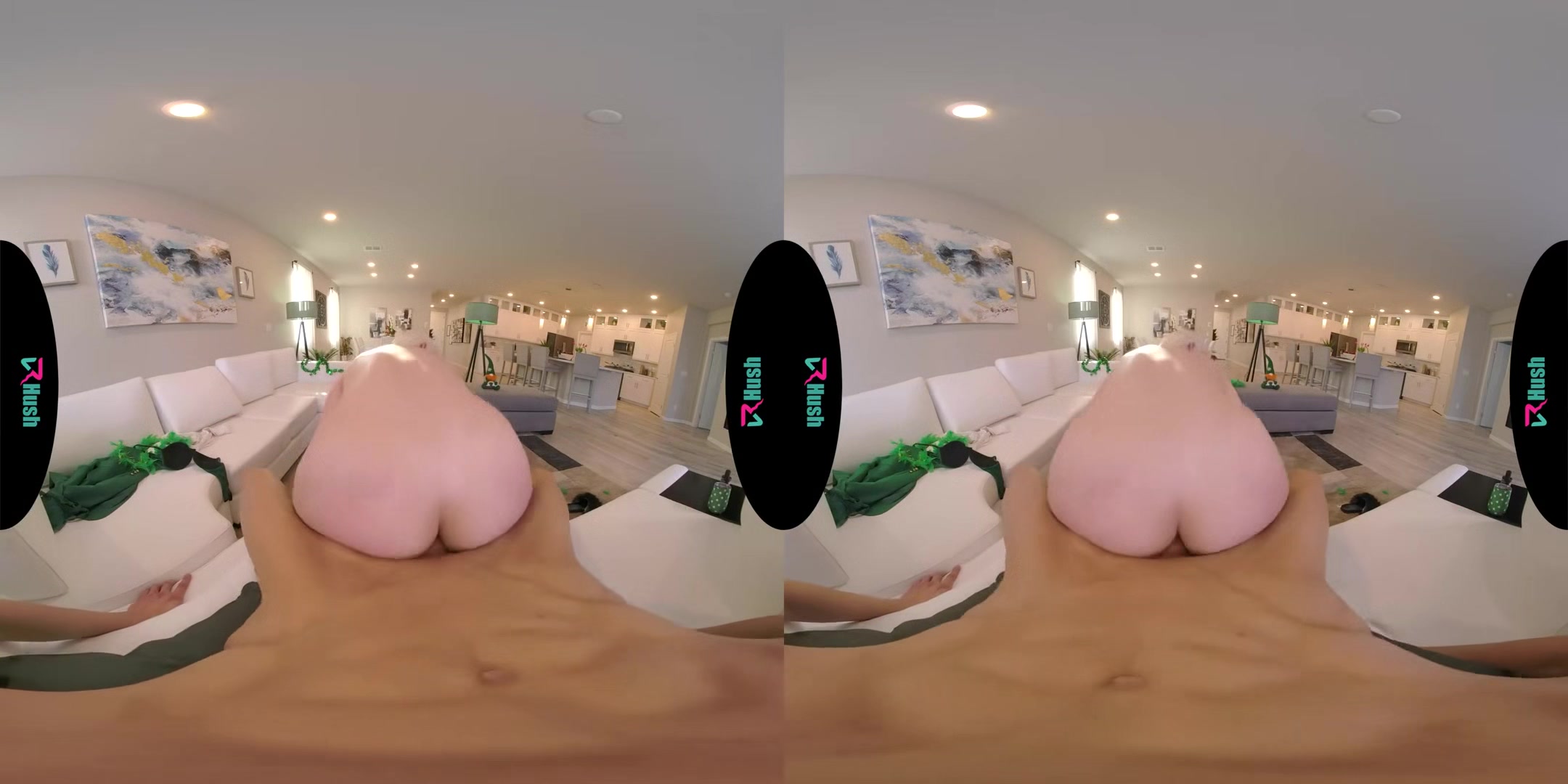 Sweet Saint Pat's Day - POV Fucking Your Busty Blonde Roommate