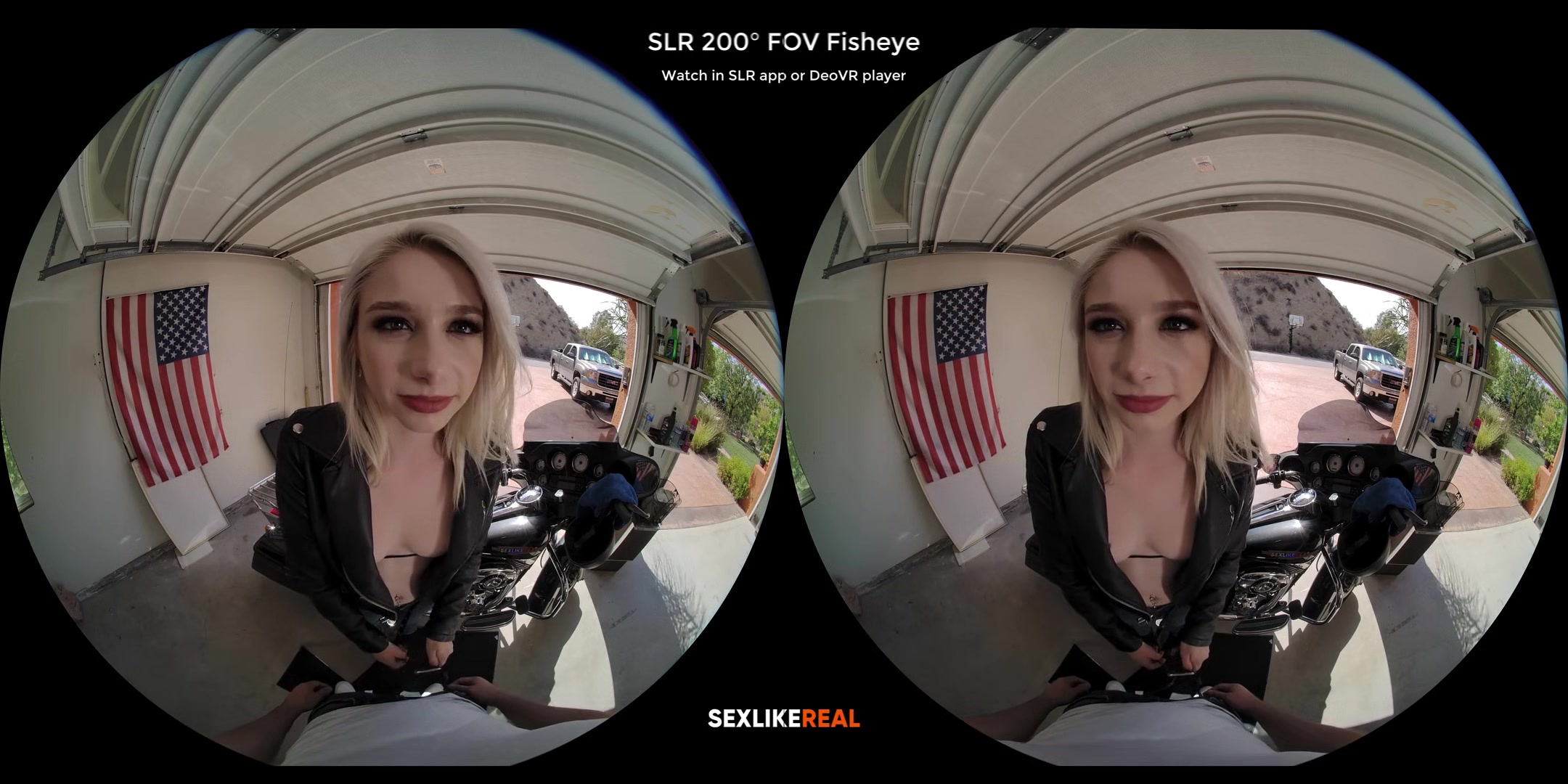 Craving Angel - Blonde Biker Babe Hardcore VR Porn Ultra HD HQ VR