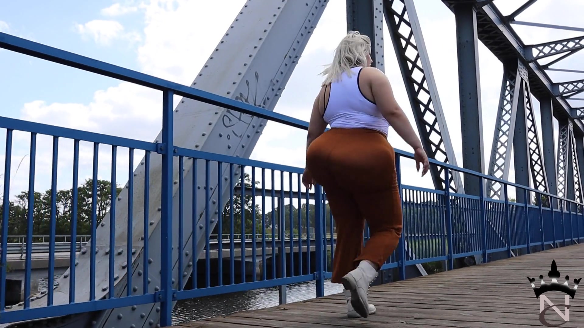 Walking Over Bridges - Sex Movies Featuring Natasha Crown
