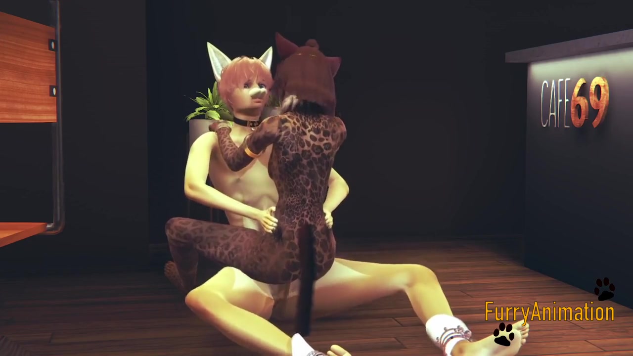 Furry Hentai - Hyena Fucked By Fox And Cums Inside Her