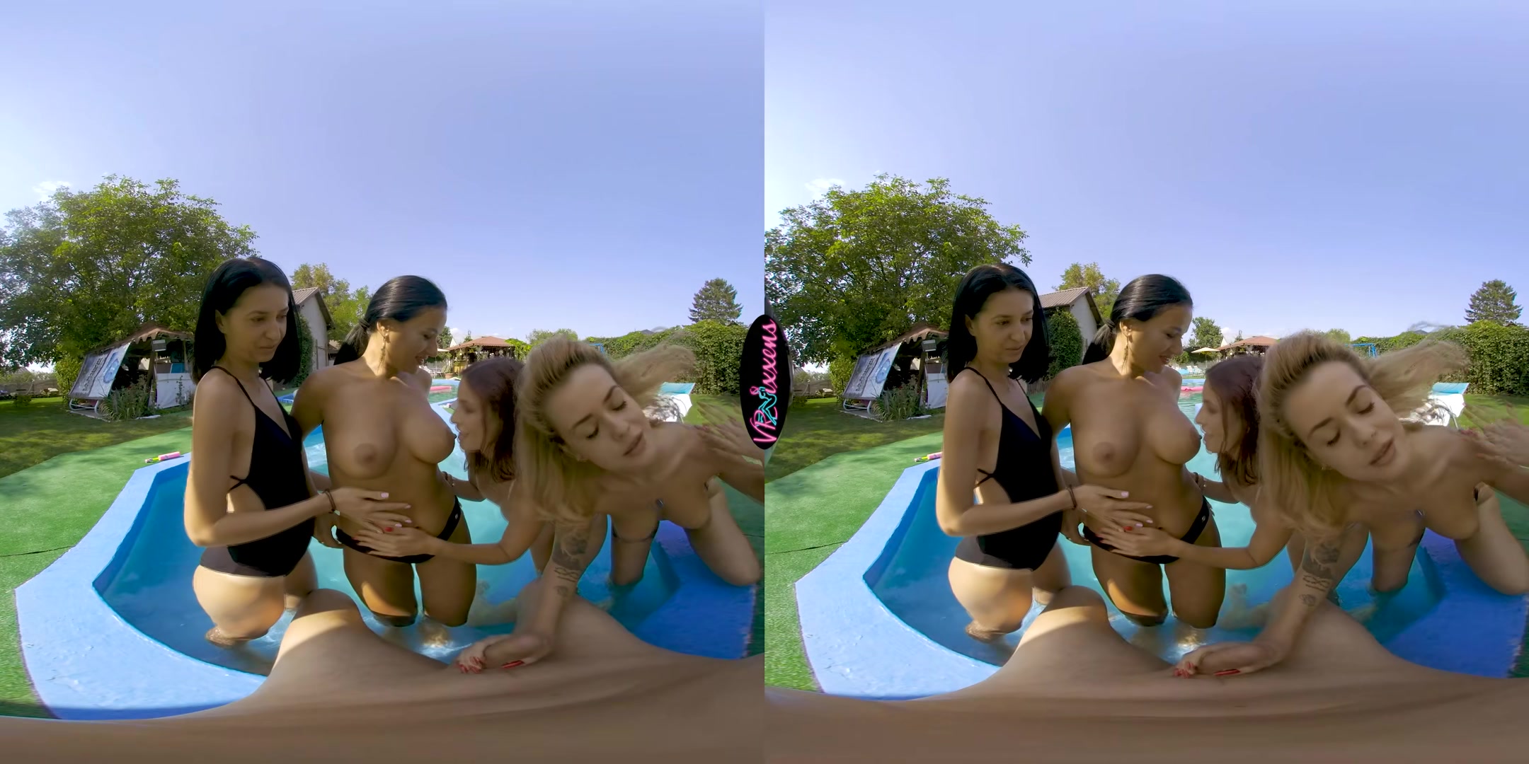 Foursome By The Pool - VRixxens