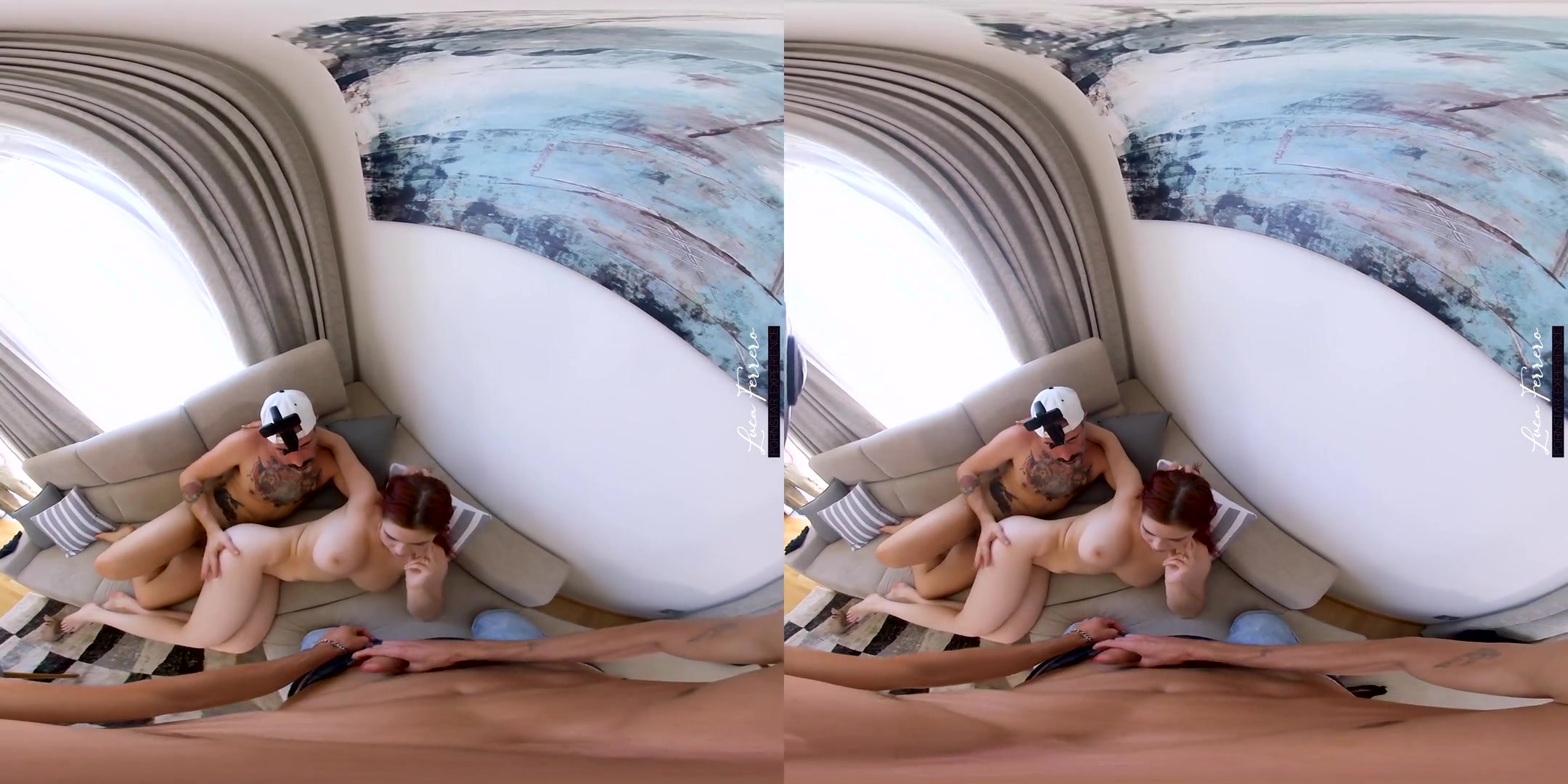 Sophia Traxler in Busty teen 18+ Threesome - perVRt