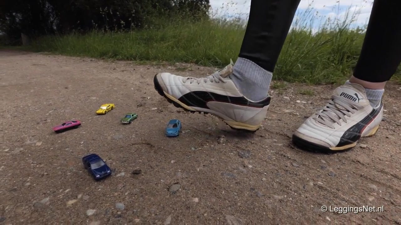 Crushing Beautiful Model Cars