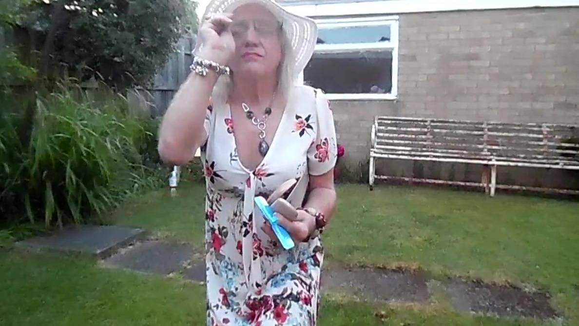 Ginny In The Garden
