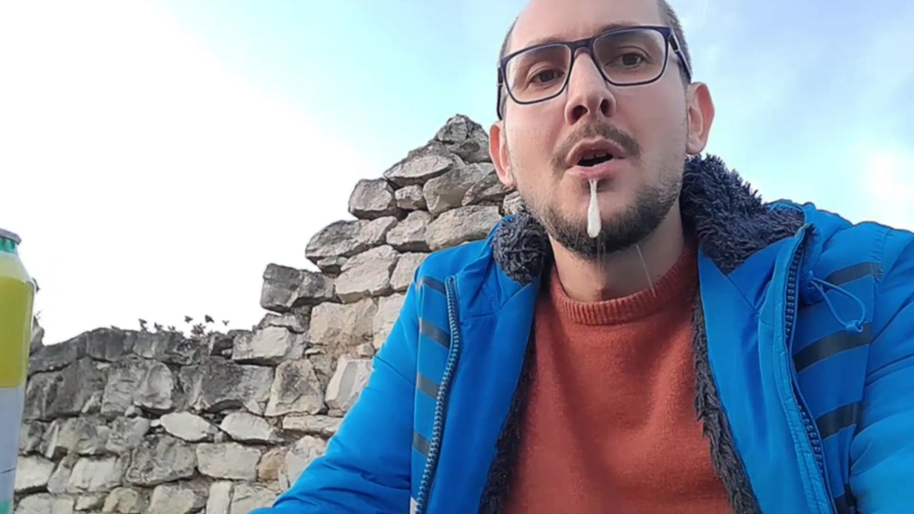 Drinking Beer And Peeing Outdoor 60fps