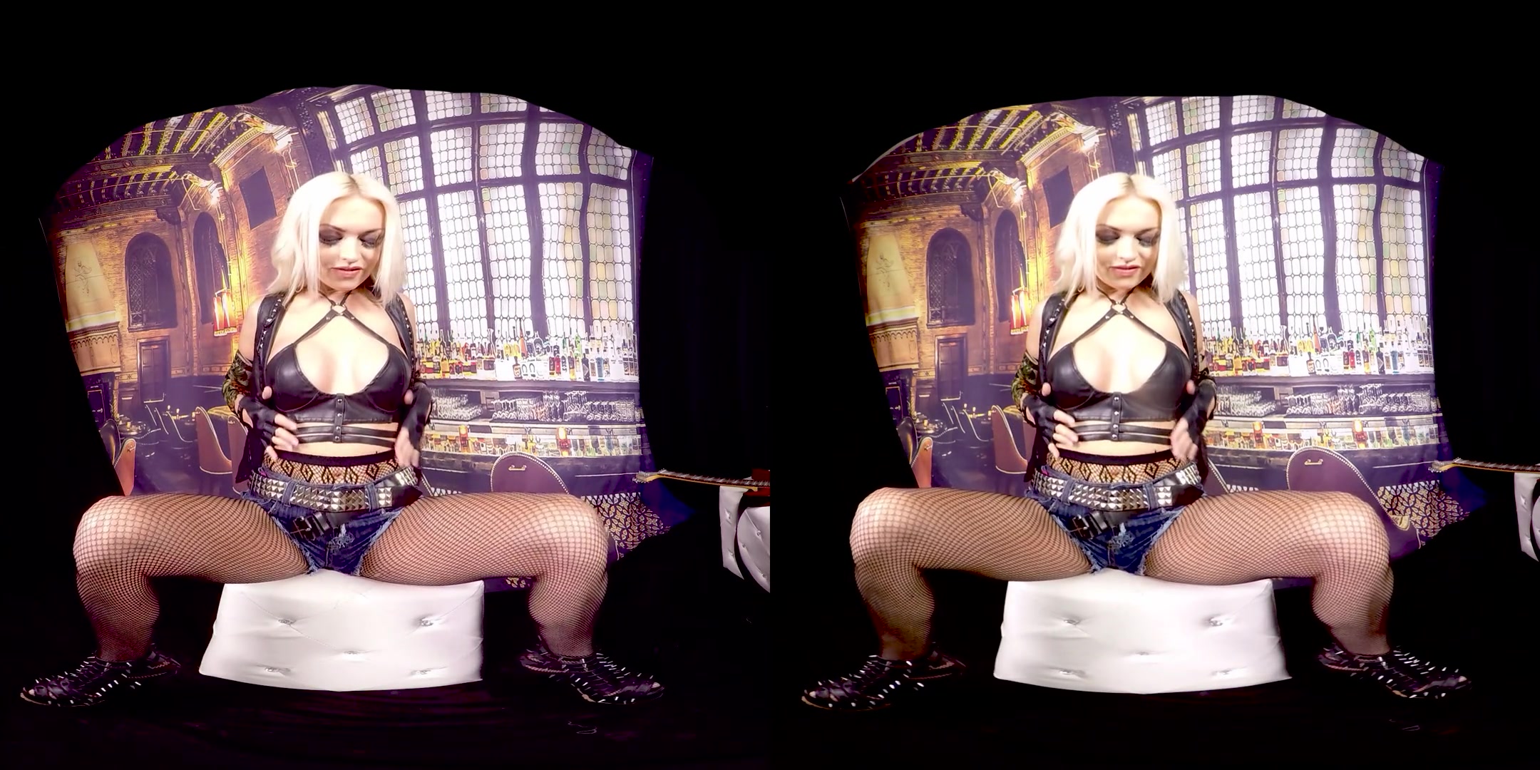 413 - Lena Love; Blonde Bad Girl Solo - SexLikeReal