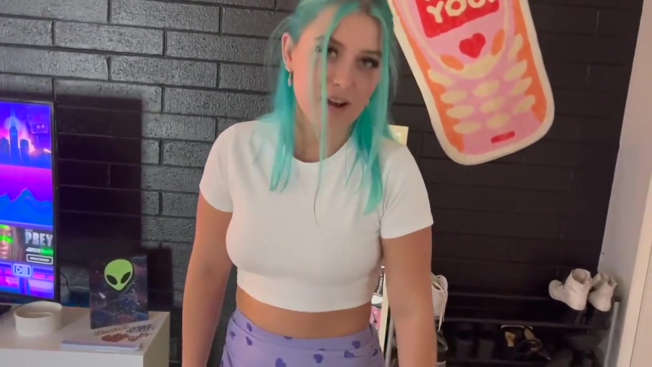 Blue Haired Slut Milks You
