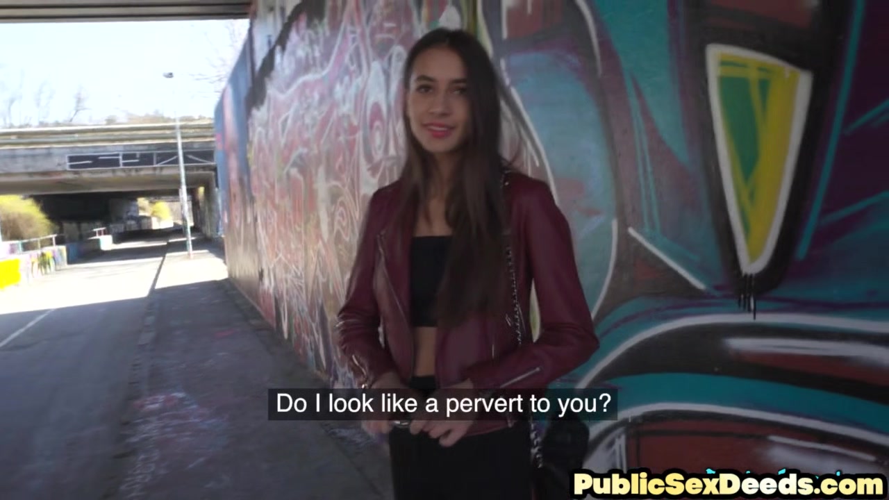 20yo public slut pounded in doggystyle be4 riding it