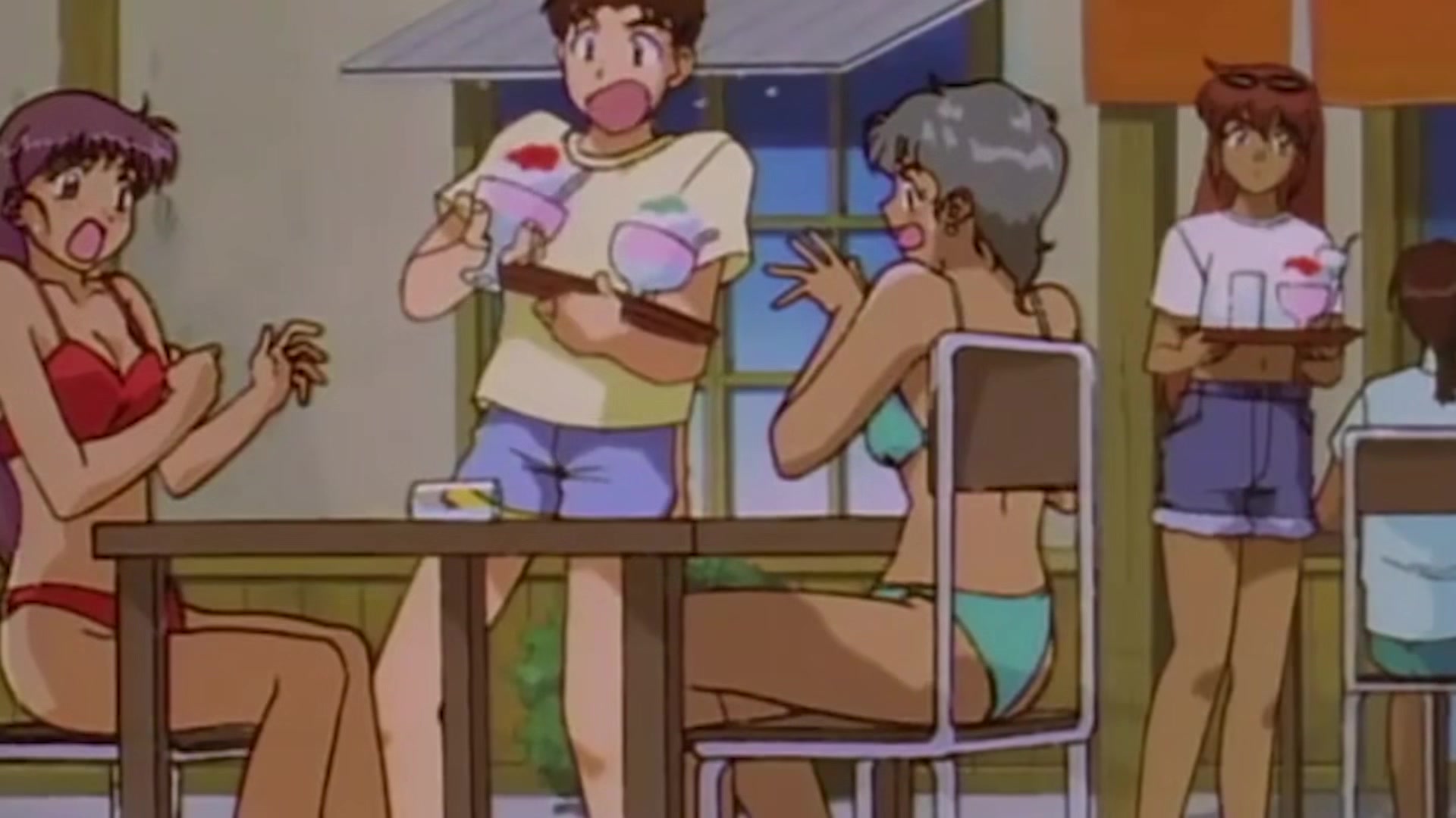 Young man enjoys eating young pussy than makes love with the beautiful surfer girl : Hentai Uncensored