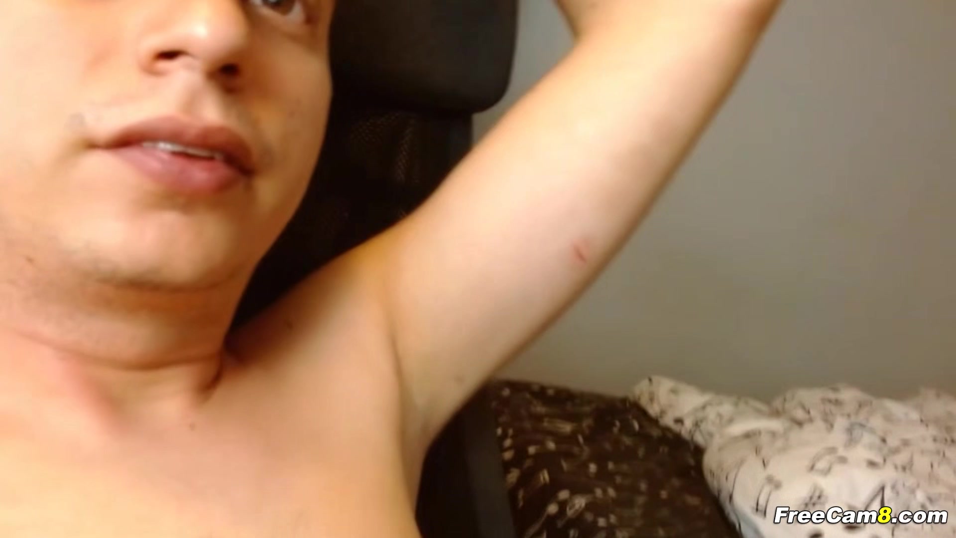 Horny Brunette Deepthroating Huge Dick