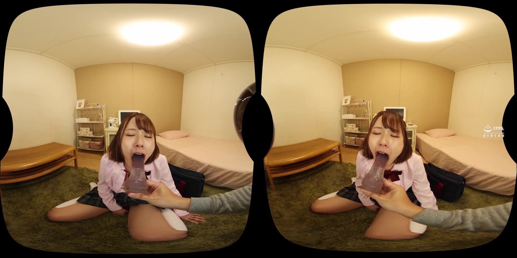 Training Your Younger Stepsister - Asian Schoolgirl Hardcore Riding
