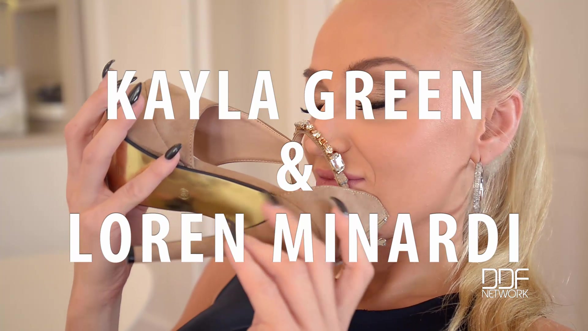 Take A Sip: Lesbians Slurping Orange Juice Off Their Feet - PornWorld