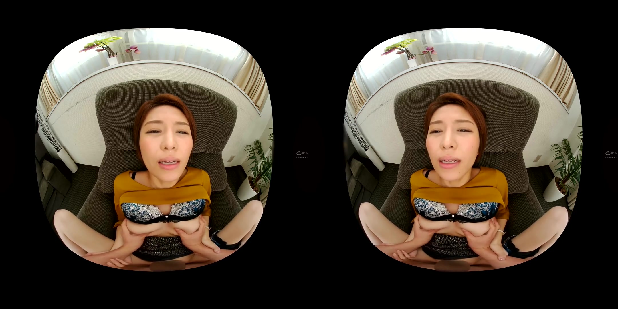 Secret Irrumatio (VR Version) 2 - Asian MILF Office Sex