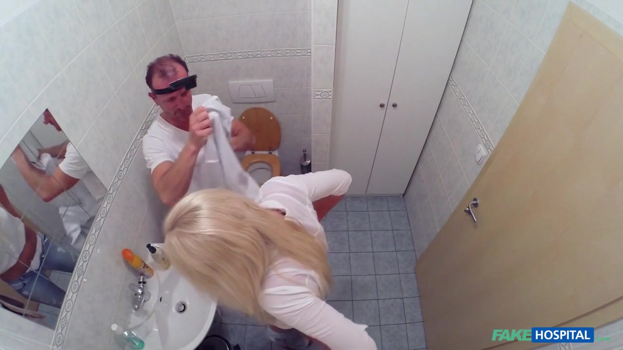 Karol in Doctors sexy blonde ovulating wife comes into his office demanding his baby batter - FakeHospital