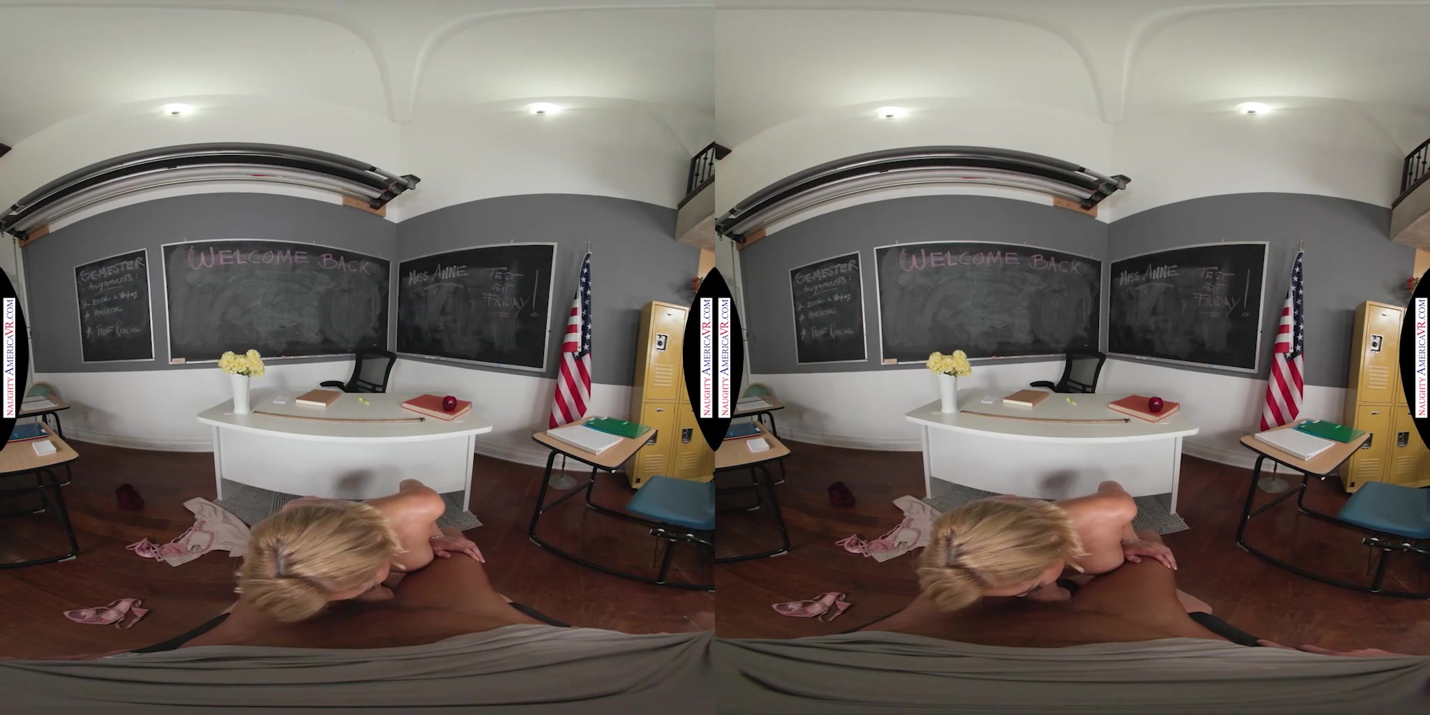 Your grades are are horrible so Professor Kenzie Anne will help you to get them up just like your rock hard cock