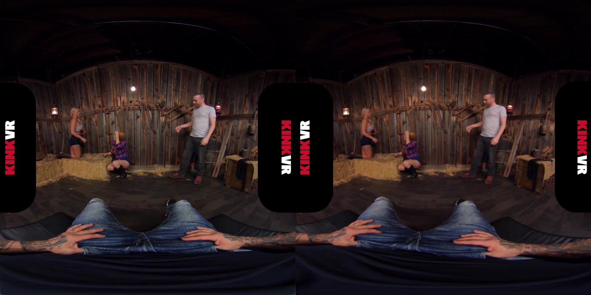 Penny Pax & London River in Rolling In The Hay - KinkVR