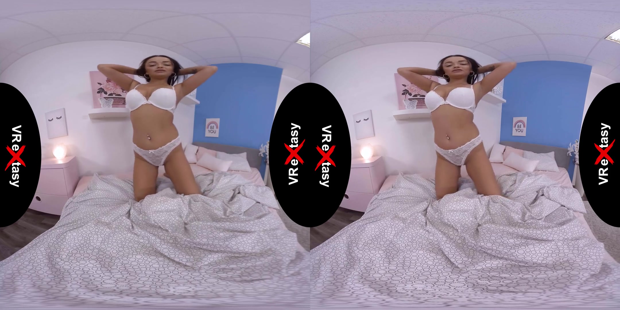 Daphne - Morning Without Boyfriend - Striptease, Lingerie Solo Model