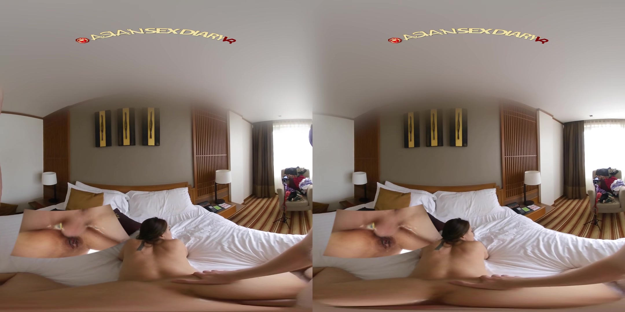 Thai Milf Mina is begging for more anal sex from White cock - AsiansexdiaryVR