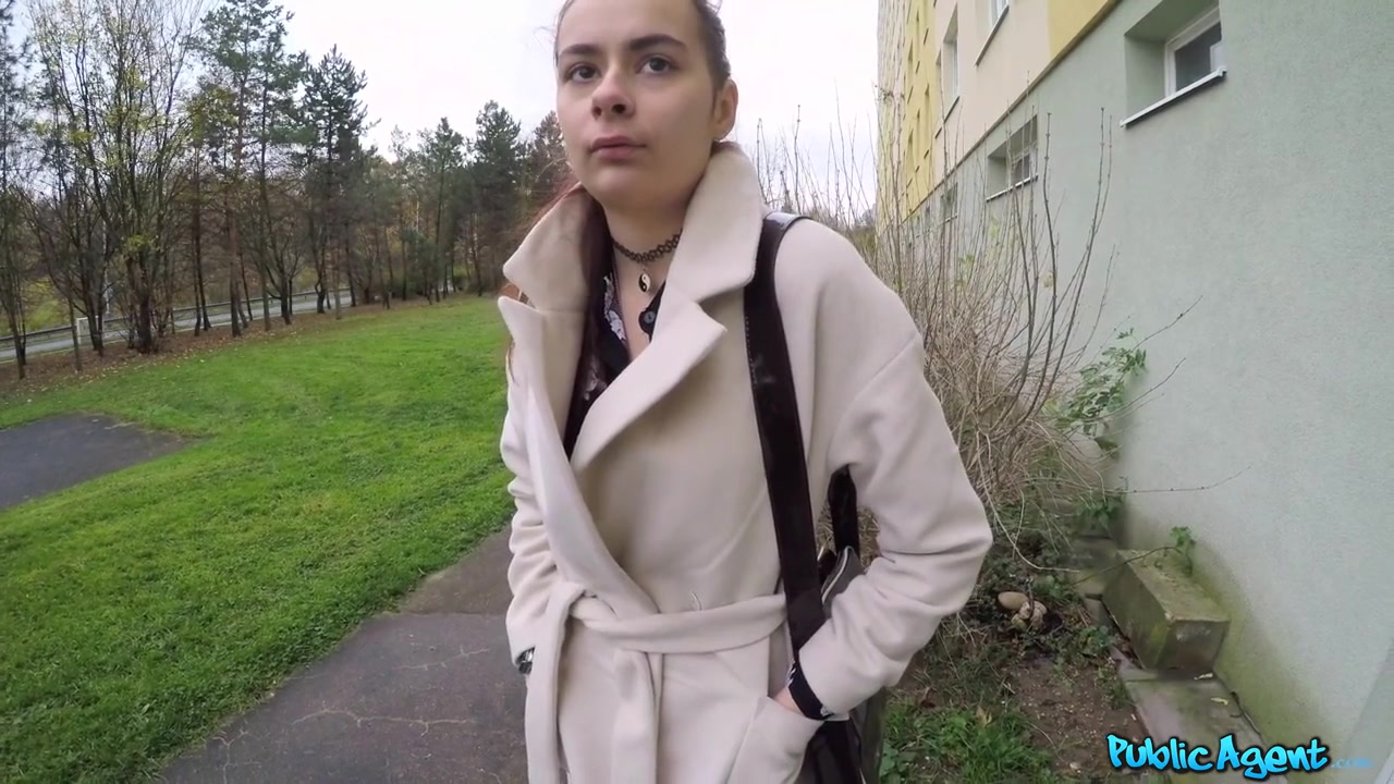 Martin Gun Scyley Jam in Stairwell sex with Russian student 18+ - PublicAgent