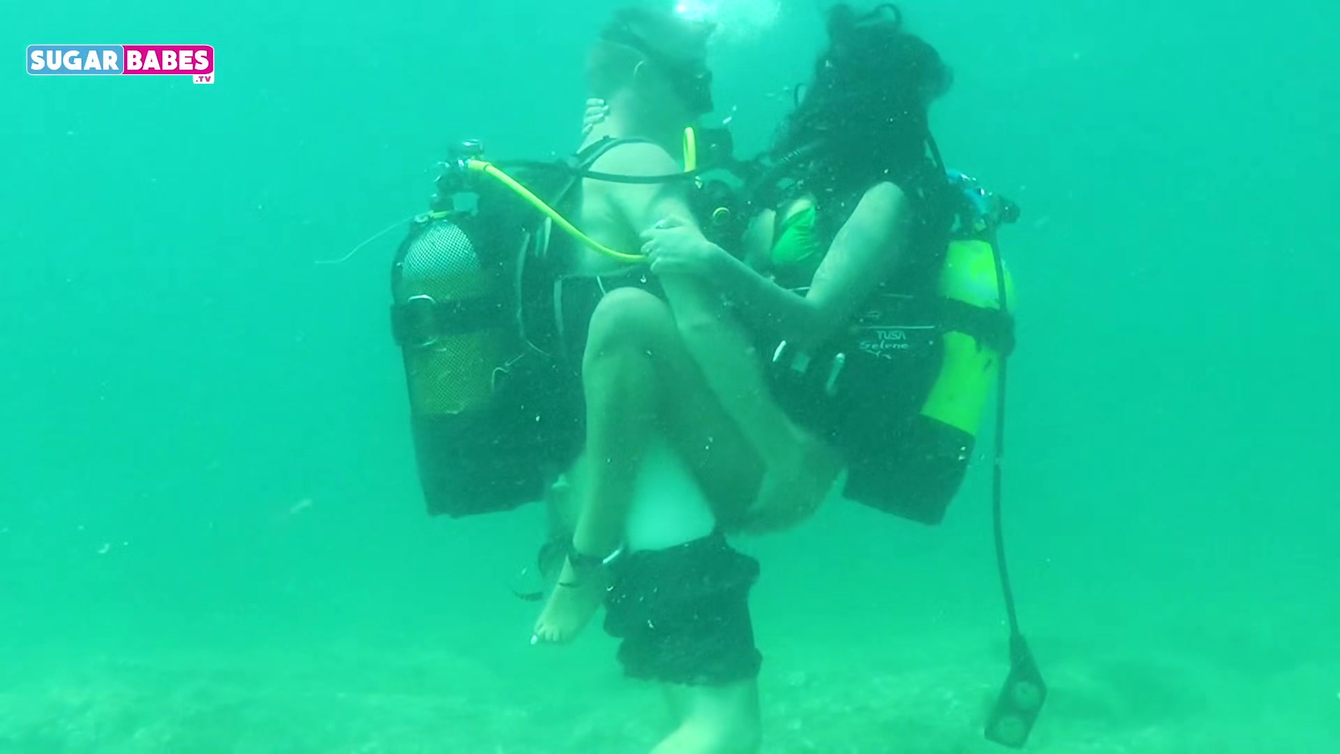 I fuck his *** Under the Water