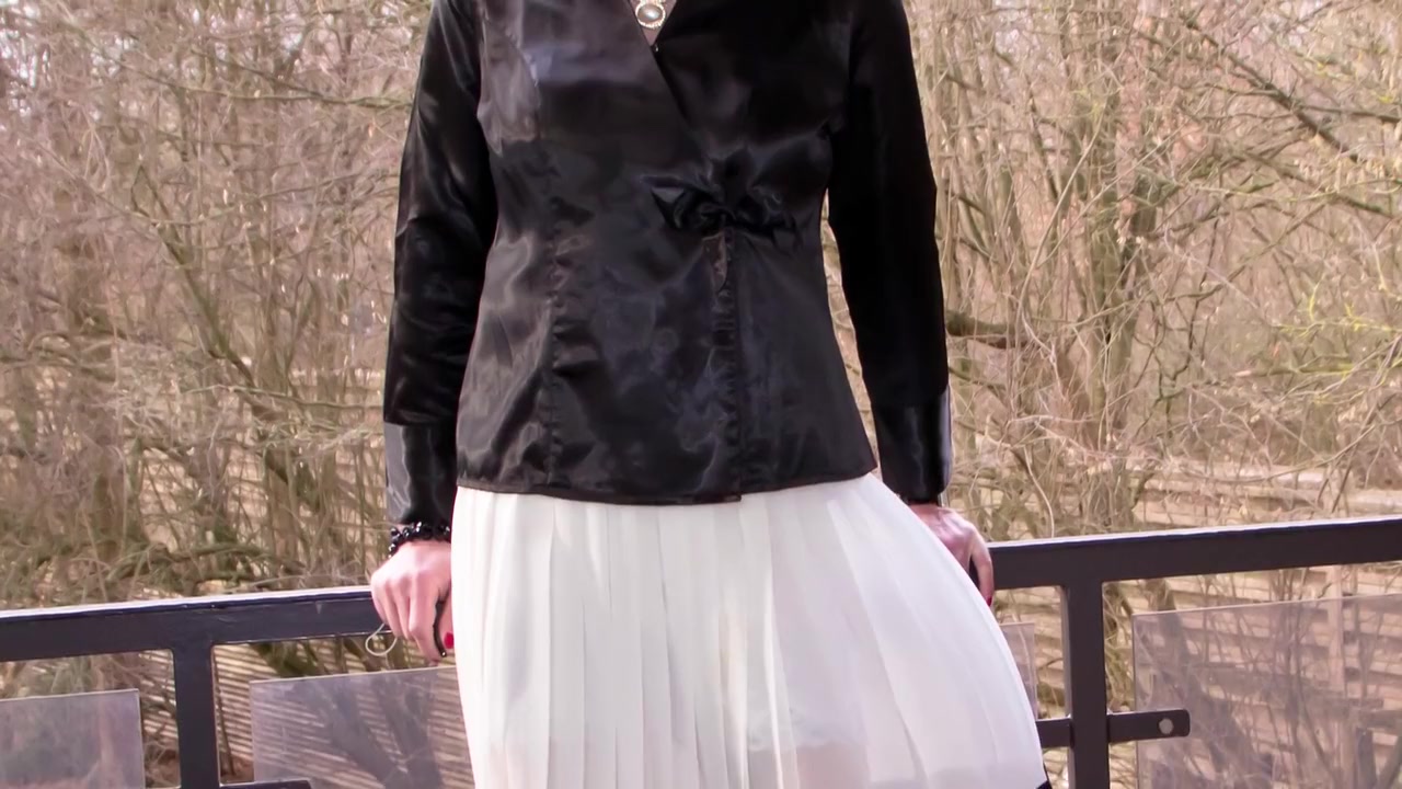 Vintage Milf & Wanking Satin Sissy