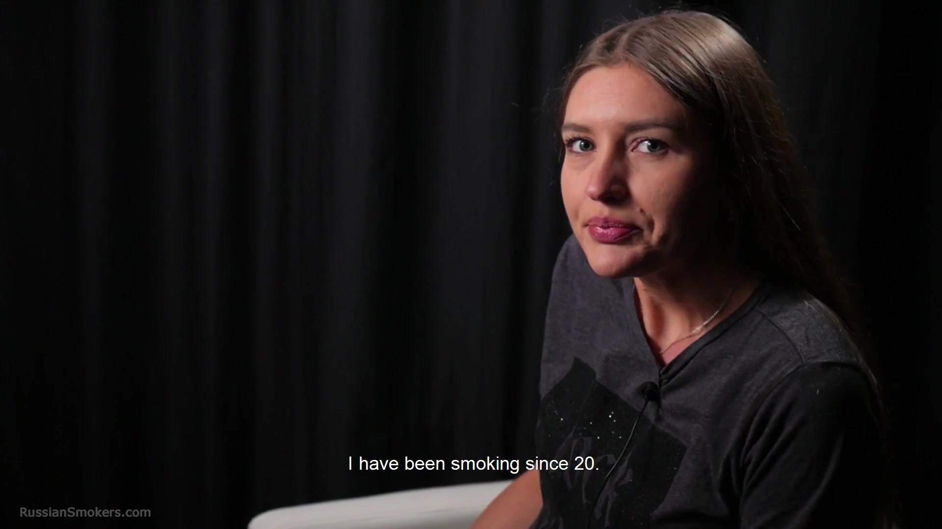 Kate Is Giving An Interview And Smoking 100mm Cigarettes