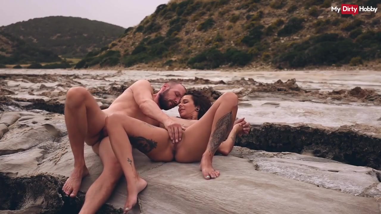 German Amateur Couple Enjoy Sensual Fuck Outdoors At The Beach German Amateur Sex With Deutsche Amateure