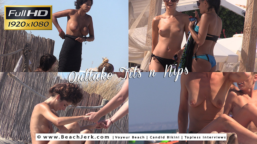 Out-take Tits n Nips - BeachJerk