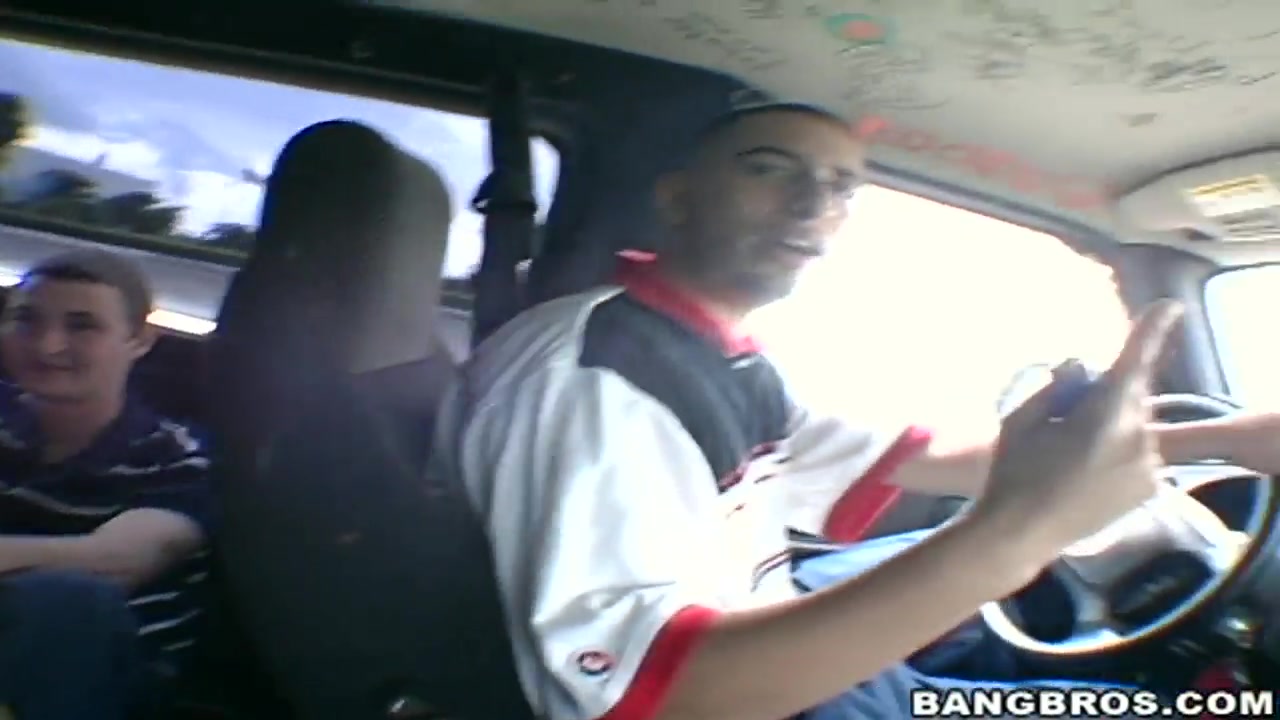 Big Titted Babe Gets Picked Up To Ride The Bang Bus