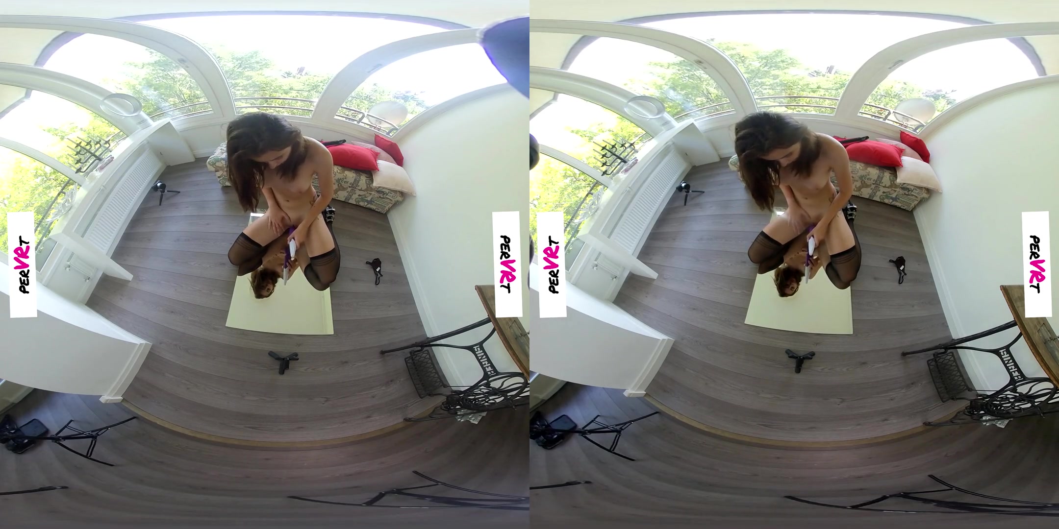Scyley Jam in Shy Hottie Gets Cumshotties - Ep. 3 - perVRt