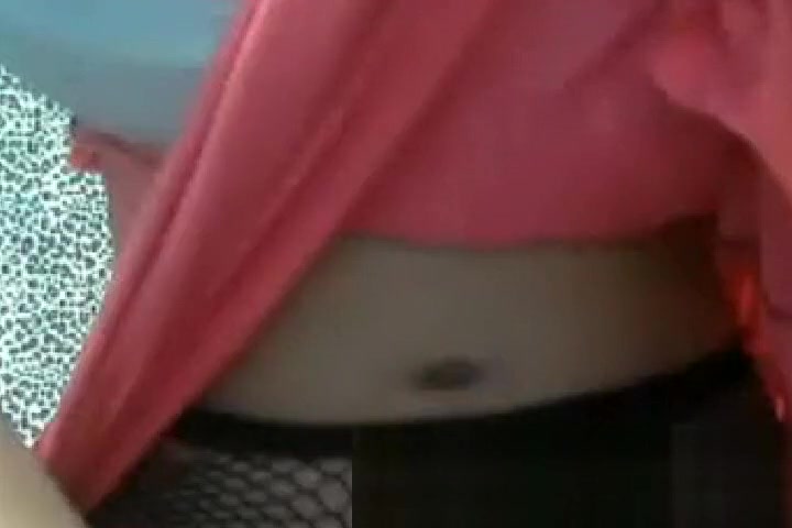 Horny Tranny Self Sucks her Huge Cock