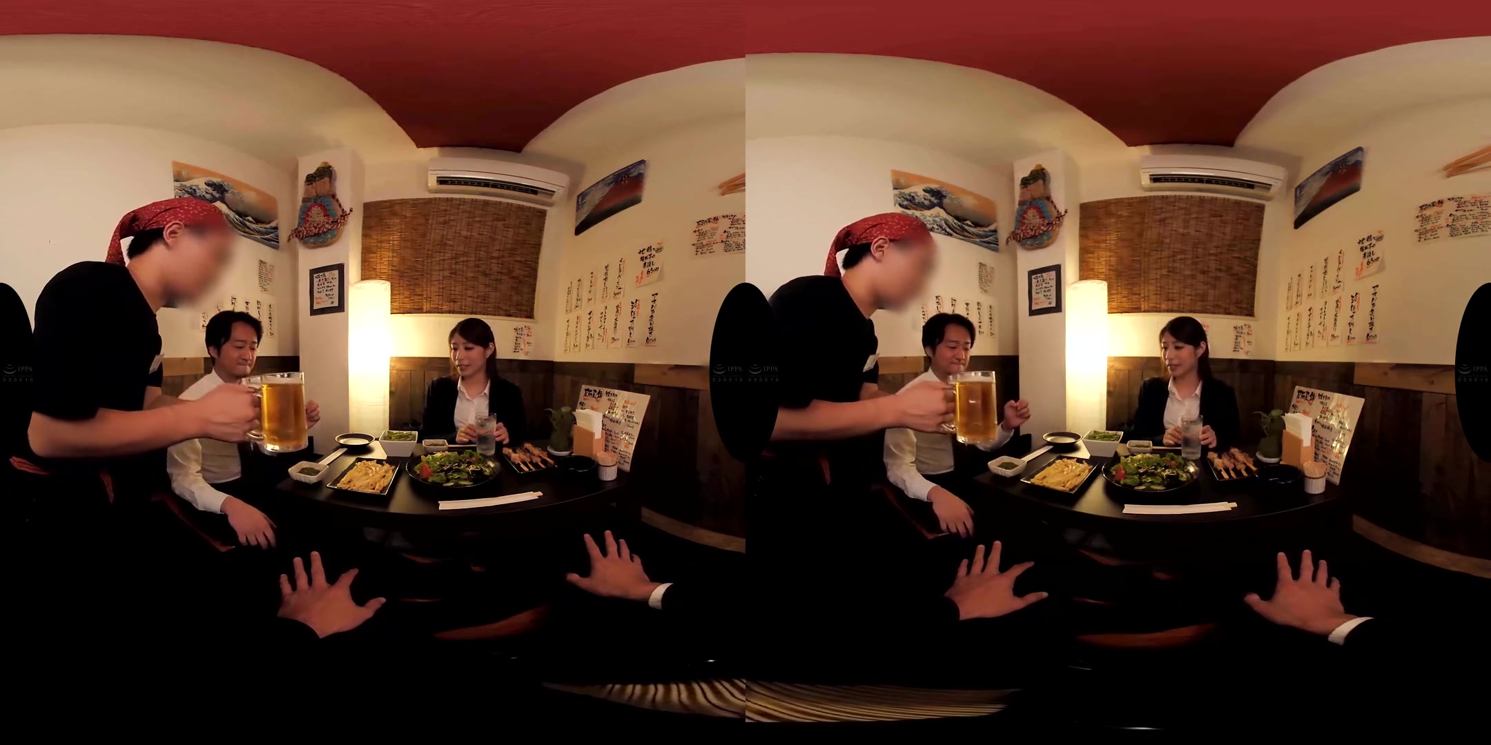 Manami Kodo in Manami Kodo Private Room Restaurant Tryst with my Busty Coworker - 100\uff05VR