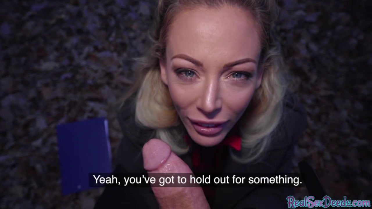 Pretty eurobabe gets paid to reverse ride after POV blowjob