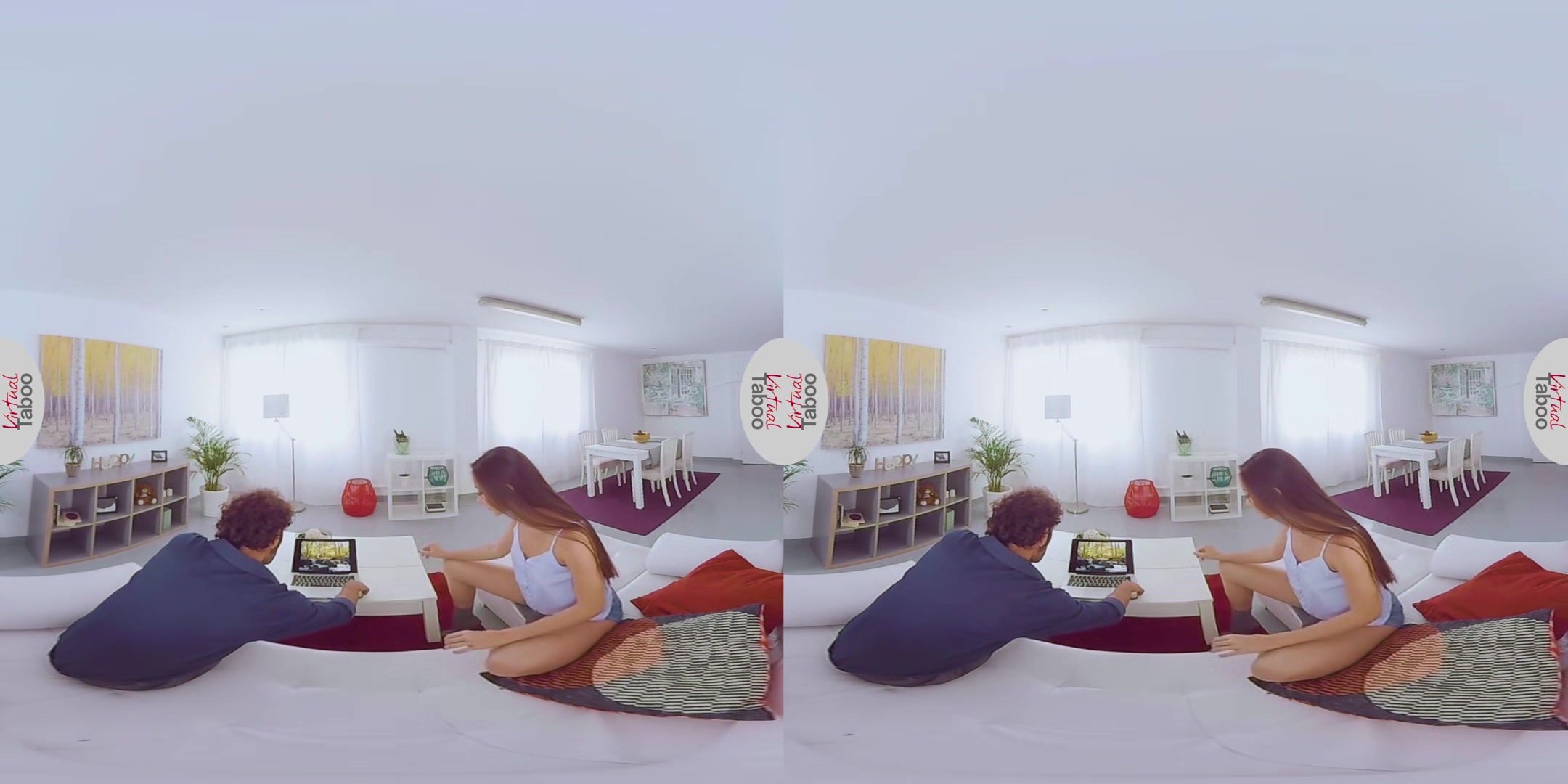 Aruna Aghora VR Porn: Risky Sex In Front Of Daddy - VirtualTaboo