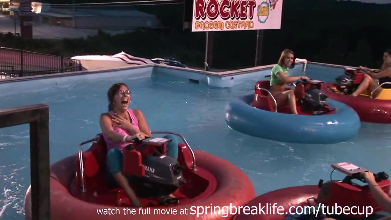 SpringBreakLife Video: Topless Bumper Boats