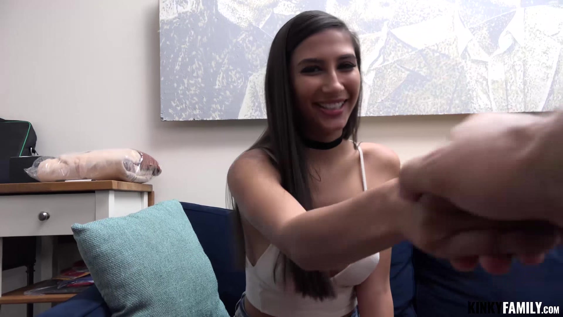 Kinky Family - Gianna Dior - I fucked stepbro for my vlog