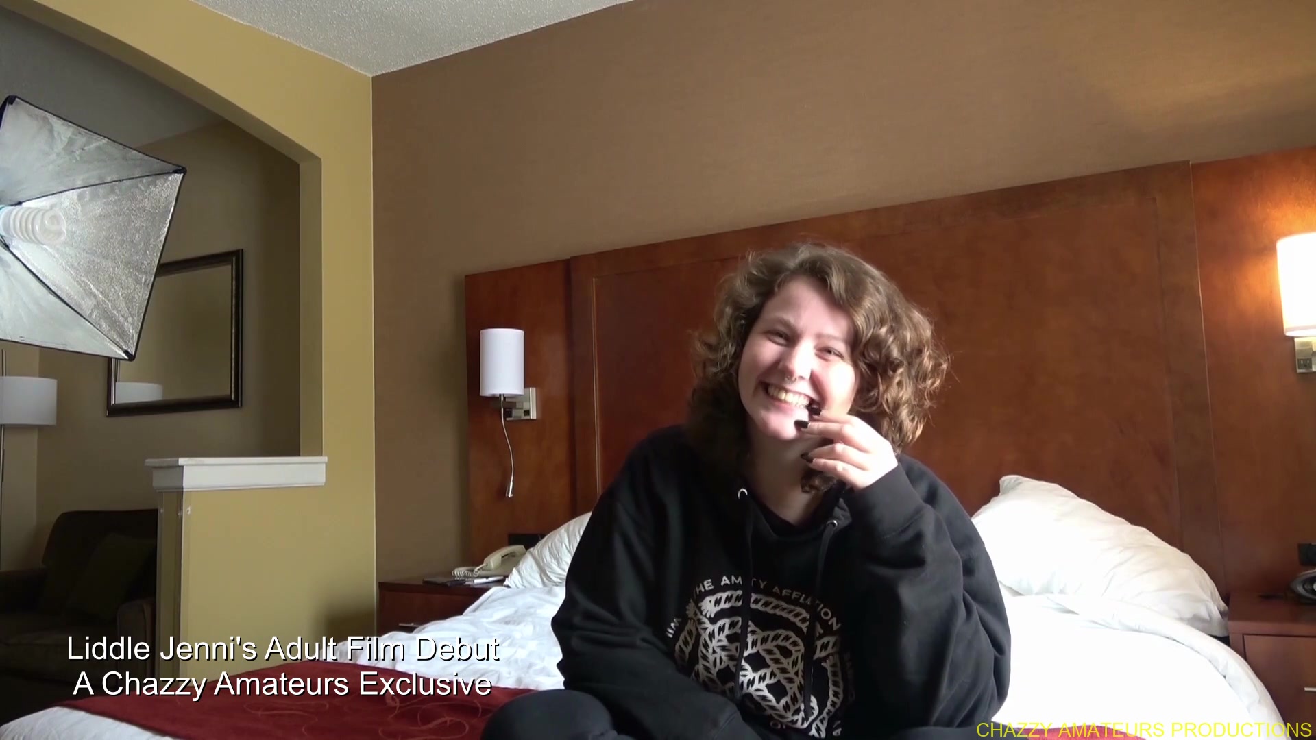 The Directors Cut Of The Adult Film Debut Of Liddle Jenni - Chazzy Amateurs