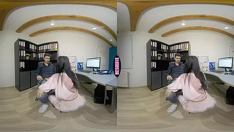 At the Office - Hot Massage