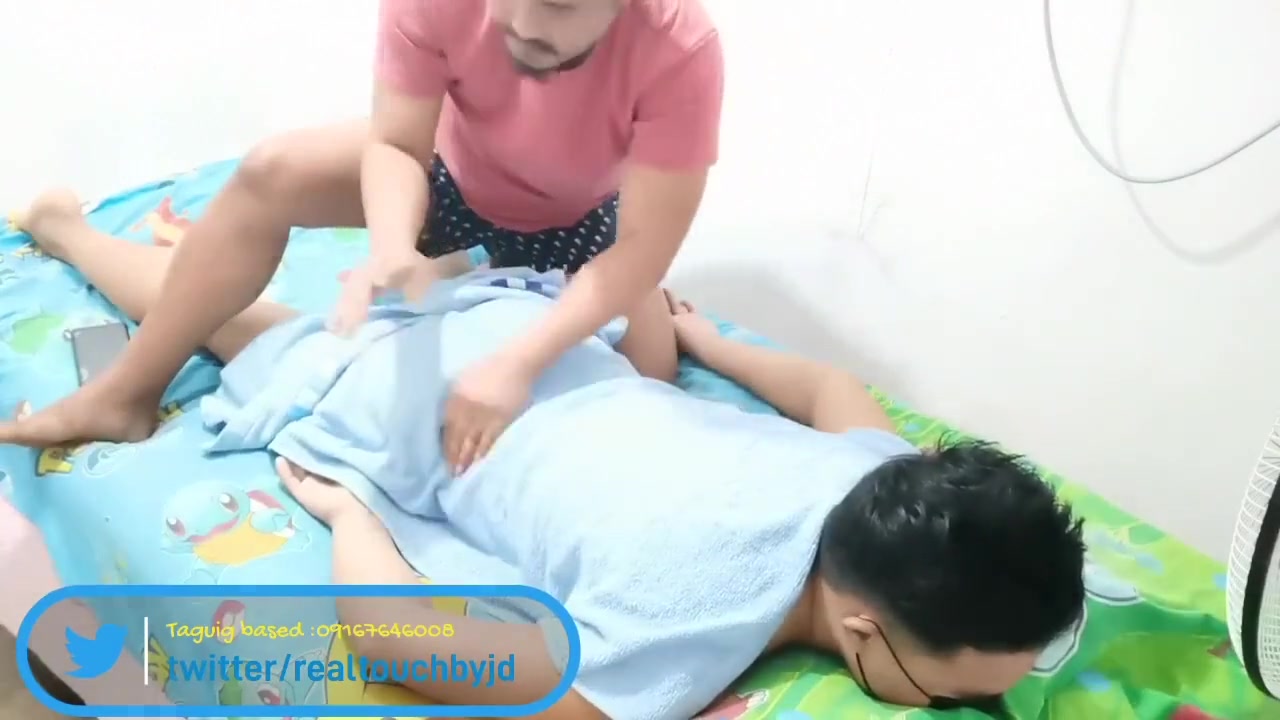 Cam1 1/2 Handsome Twink Biker Full Massage Session
