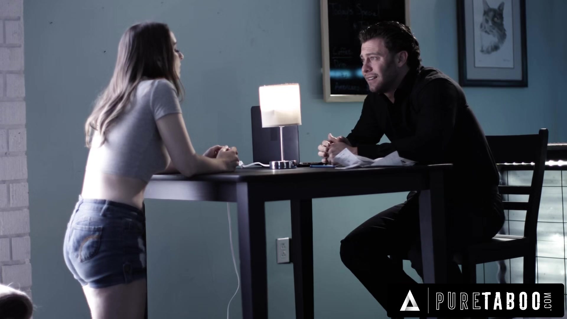 PURE TABOO Desperate teen 18+ Will Do Whatever It Takes To Secure A Job