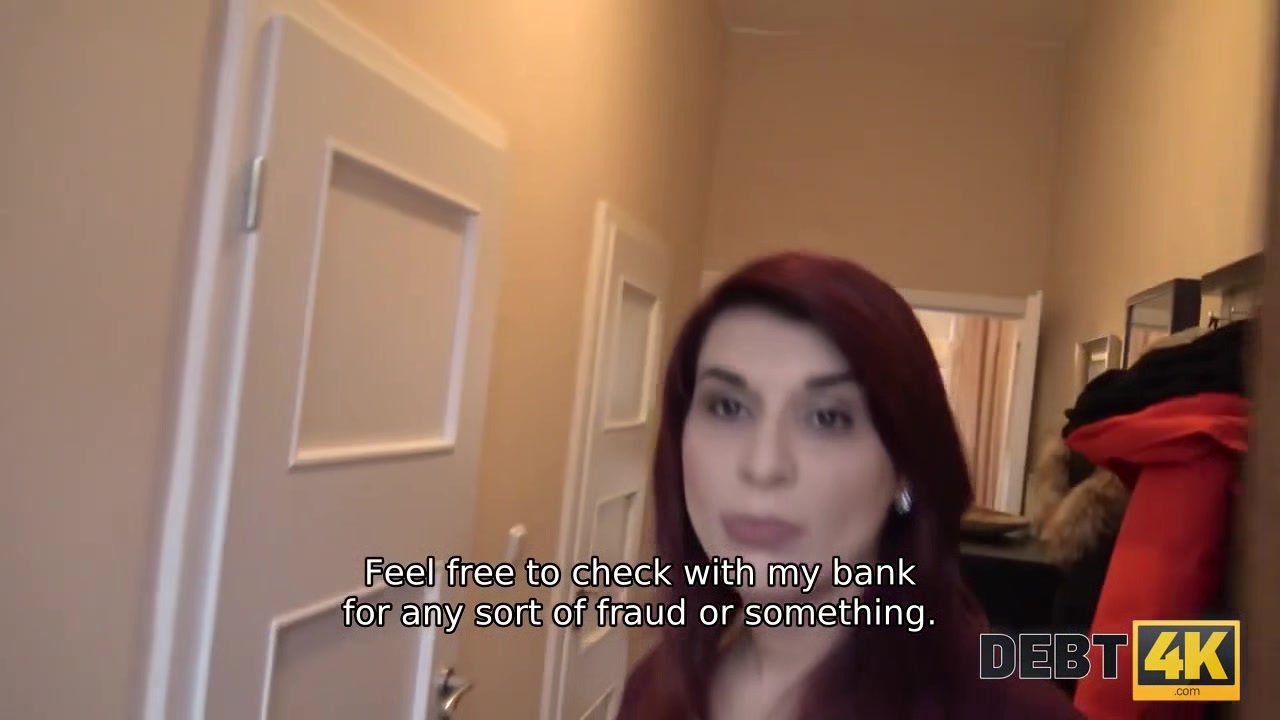 DEBT4k. Pregnant lady has sex to get money for things