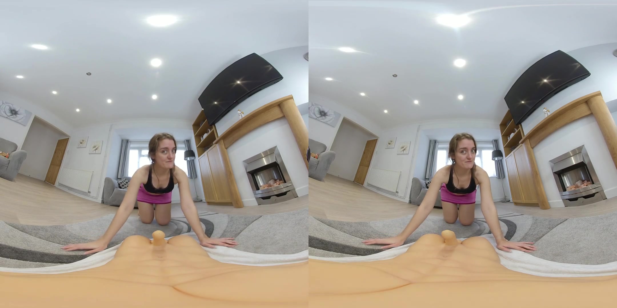 Tamsin, After Gym Blowjob - Amateur teen 18+ POV Blowjob and Handjob