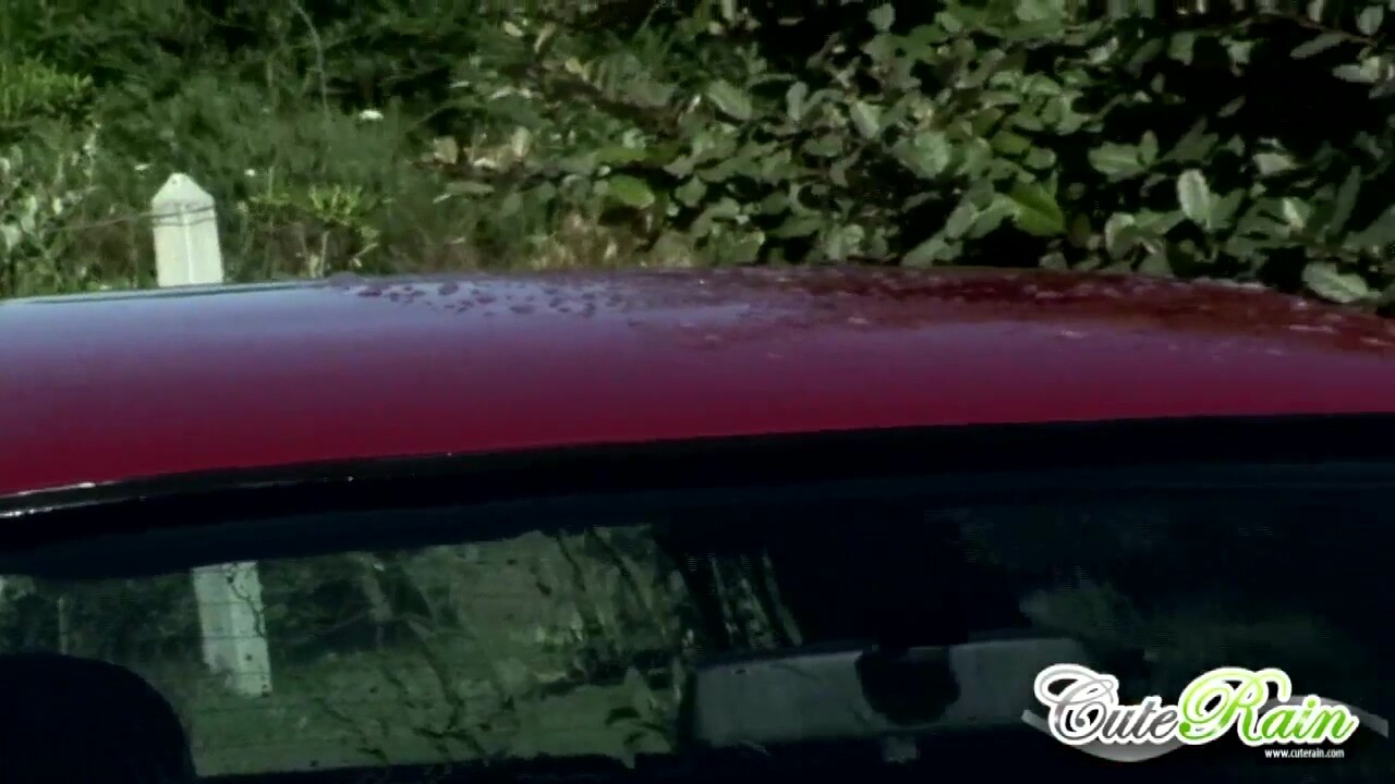 Car washing and swimming pool lesbian teen action outdoors