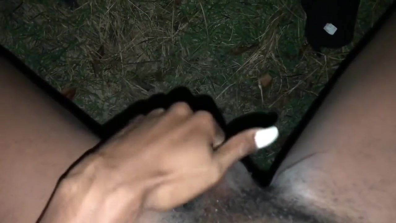 Cumming through your fence (TS PublicPrincess)