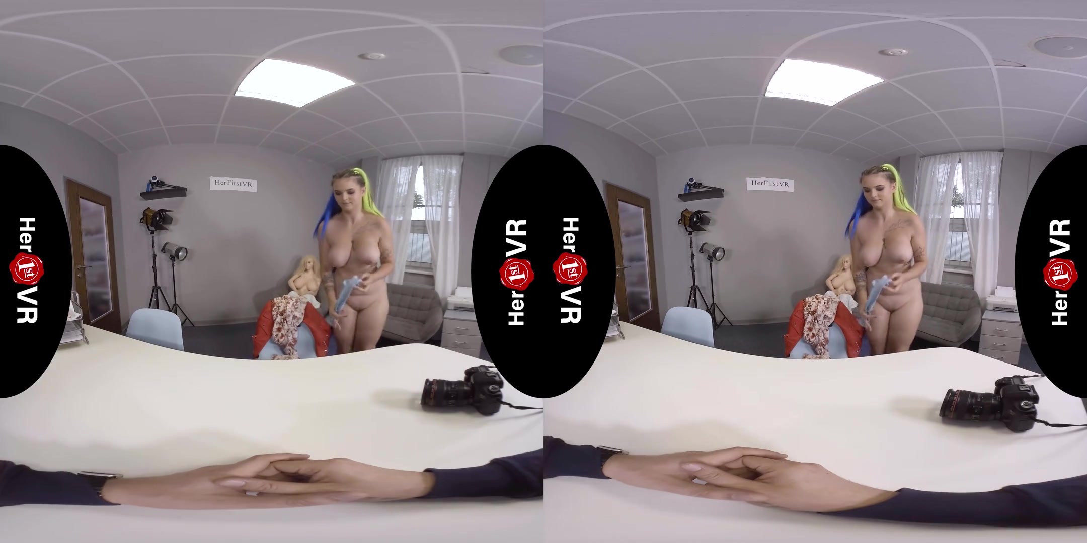 Katka - VR Casting; Big Tits Chubby Amateur - SexLikeReal