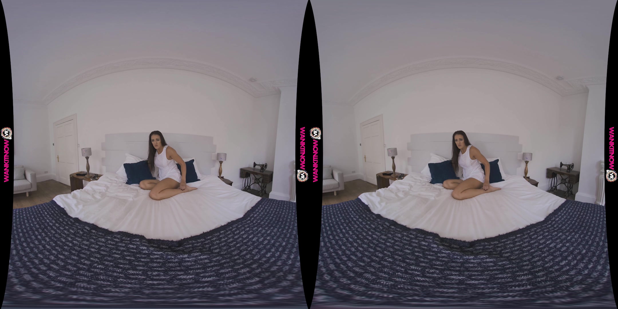 Cum On My Bed featuring Cleo Summers - WankitNowVR